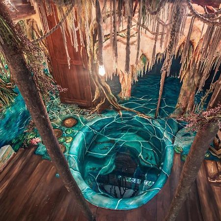 Hidden Treehouse Tulum Eco-Hotel ภายนอก รูปภาพ