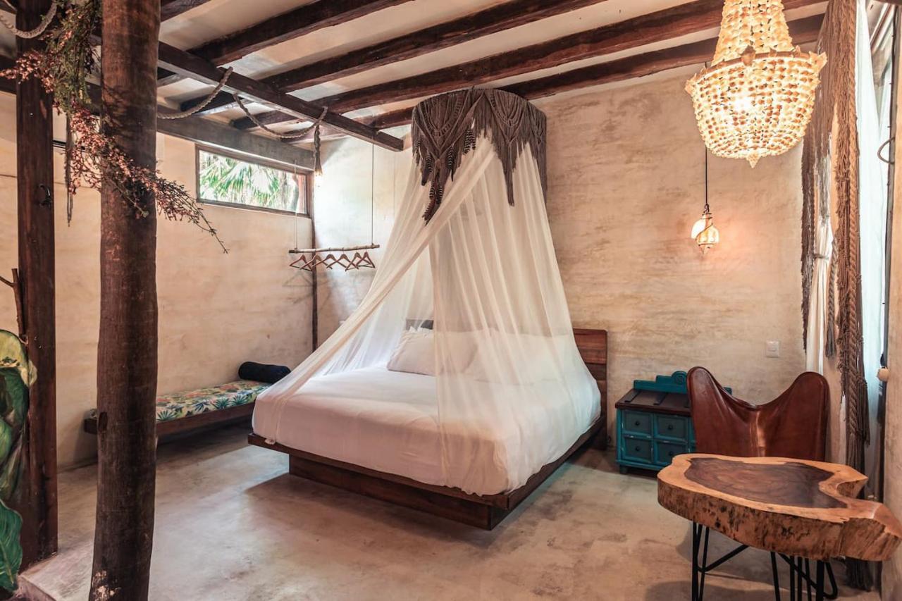 Hidden Treehouse Tulum Eco-Hotel ภายนอก รูปภาพ
