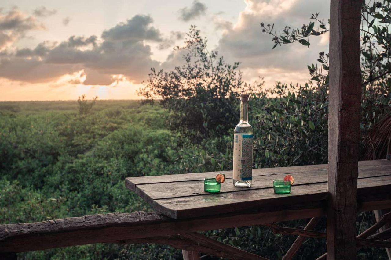 Hidden Treehouse Tulum Eco-Hotel ภายนอก รูปภาพ