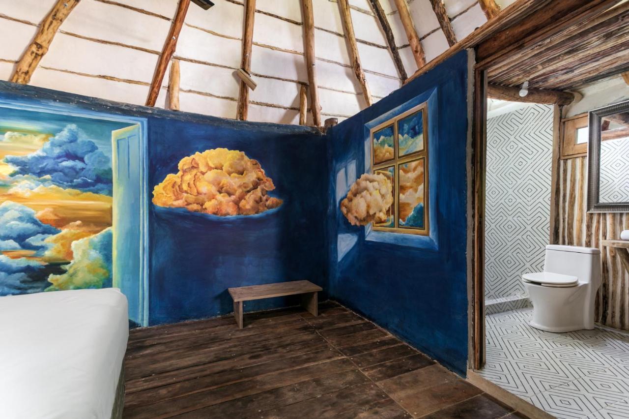 Hidden Treehouse Tulum Eco-Hotel ภายนอก รูปภาพ